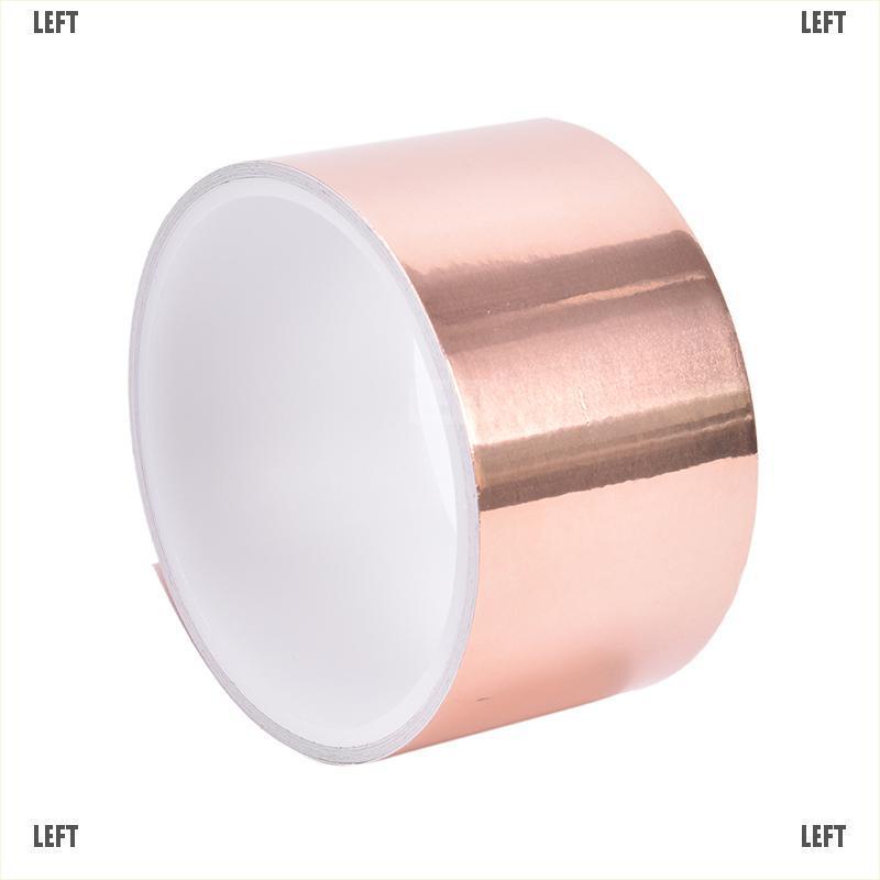 Cuộn Băng Keo Lá Đồng 50mm X 3m Tự Dính Bảo Vệ Đàn Guitar Mới