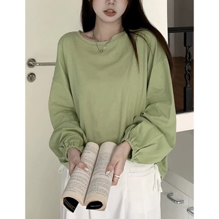 [ BEST SELLER ] Áo Tay Dài Bo Phồng dễ thương, form rộng