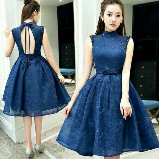 Đầm Xòe Công Chúa Khoét Lưng