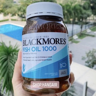 Dầu cá Blackmores fish oil 200v