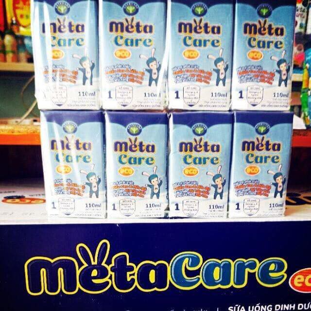 Sữa bột pha sẵn Metacare 110ml (thùng × 48hộp) Date mới nhất