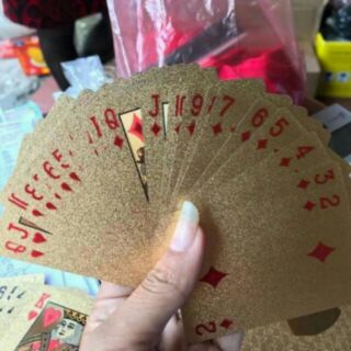 Bài mạ vàng 24k
