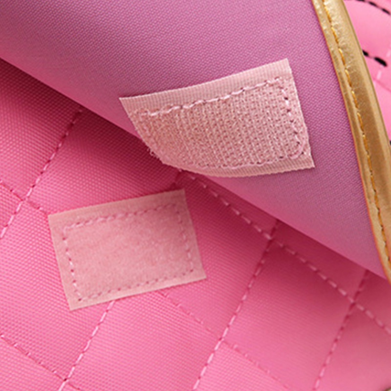 Ba Lô Nylon Đính Nơ Mặt Mèo Cỡ Lớn Cho Bé Gái Tiểu Học