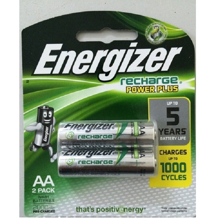 Pin sạc Energizer AA 2000mAh