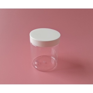 Hũ nhựa nắp trắng đựng slime 100gr