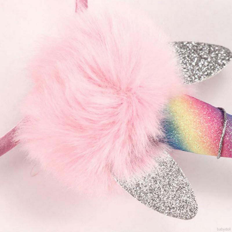 Korean Genuine Headwear Children's Plush Cat Ear Temperament Sweet Head Band Buckle