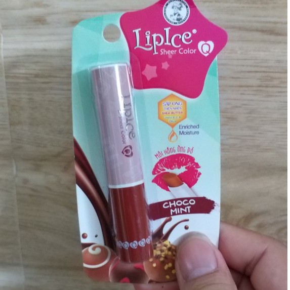 Son dưỡng có màu Lipice Sheer Color Q 2.4g Socola