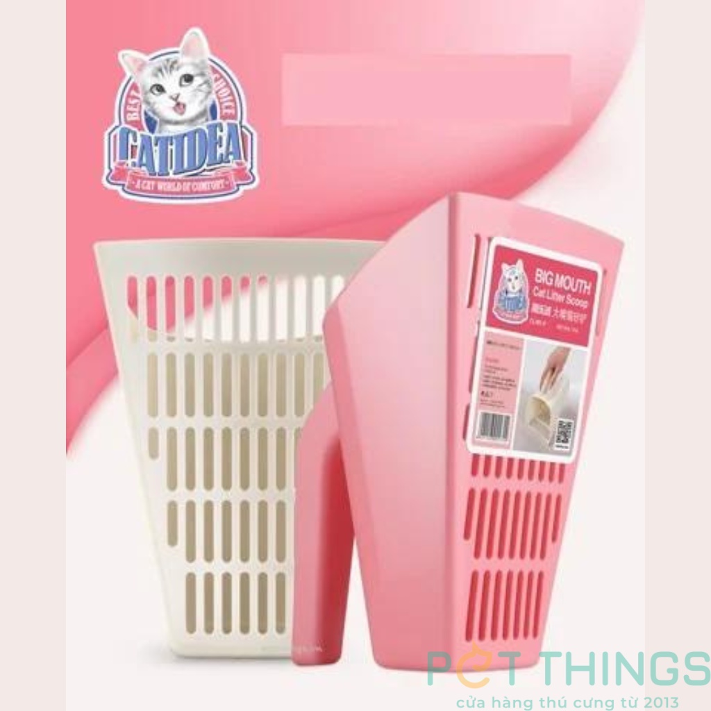 Xẻng hốt miệng rộng Catidea Big mouth Scoop