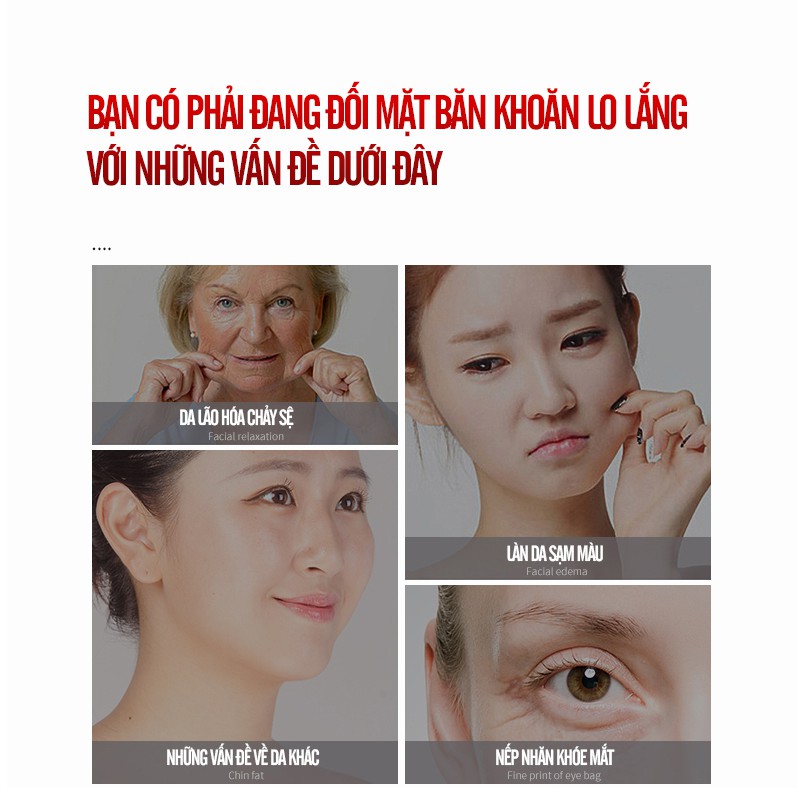 Máy Mát Xa Mặt Chạy Điện Rung Siêu Âm K-SKIN