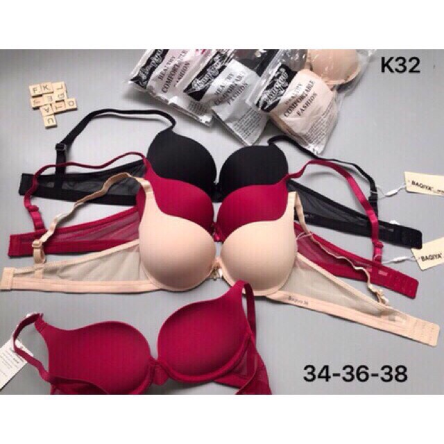 áo lót su đẩy ngực dây lưng thông hơi cực đẹp K32