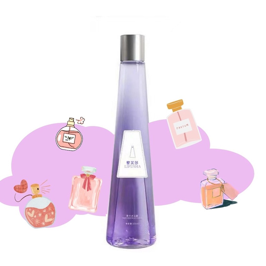 Sữa tắm nước hoa  Hương thơm quyến rũ và bí ẩn Lưu hương lâu dưỡng ẩm sáng da mờ thâm SIGO