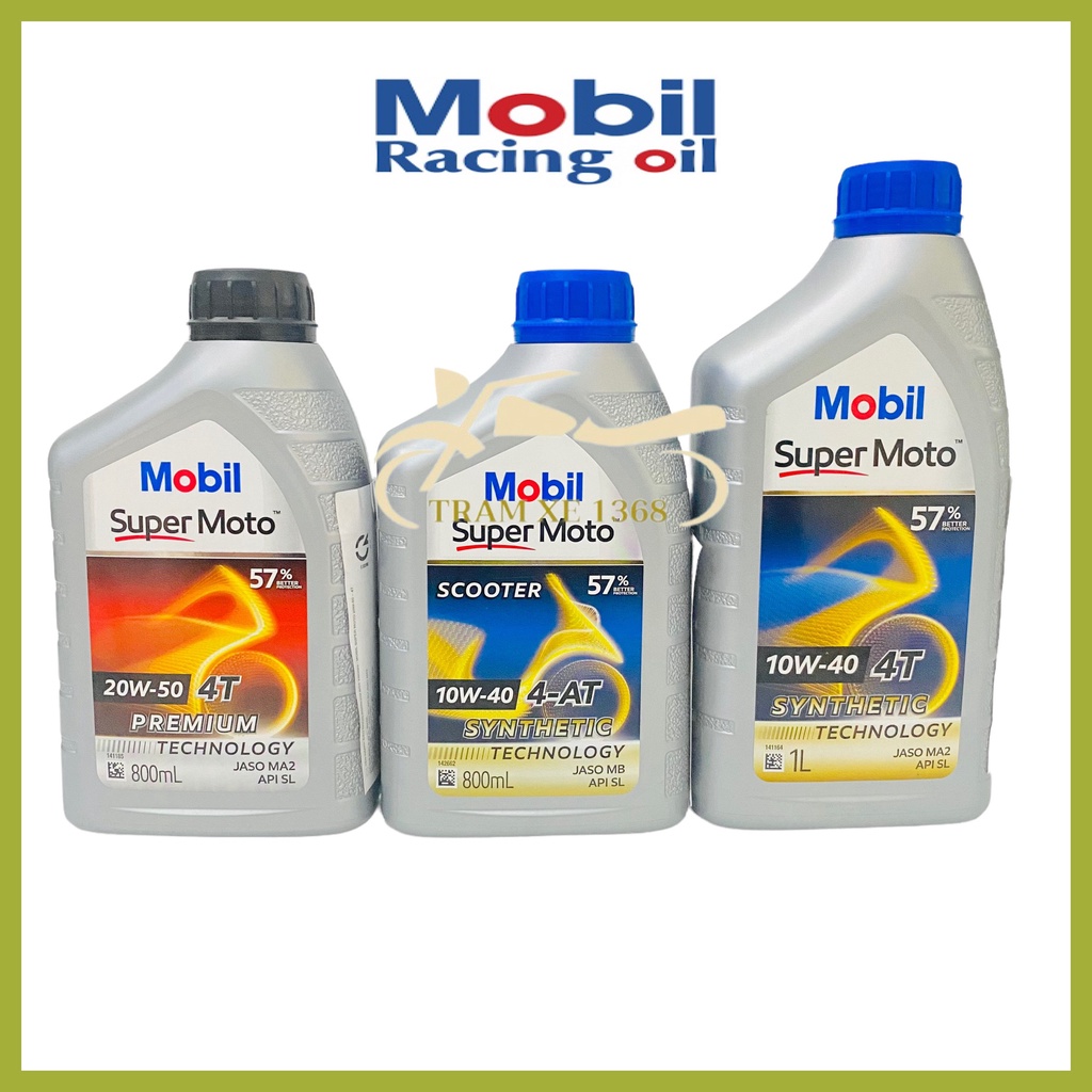 Nhớt Mobil Singapore Hiệu Suất Cao Dầu Xe Số Xe Tay Ga Chính Hãng