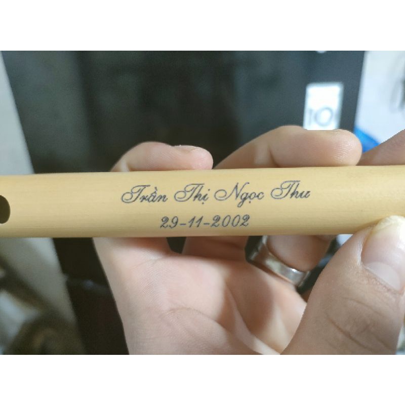 Sáo Trúc Khắc Tên Theo Yêu Cầu Giá Cực Rẻ