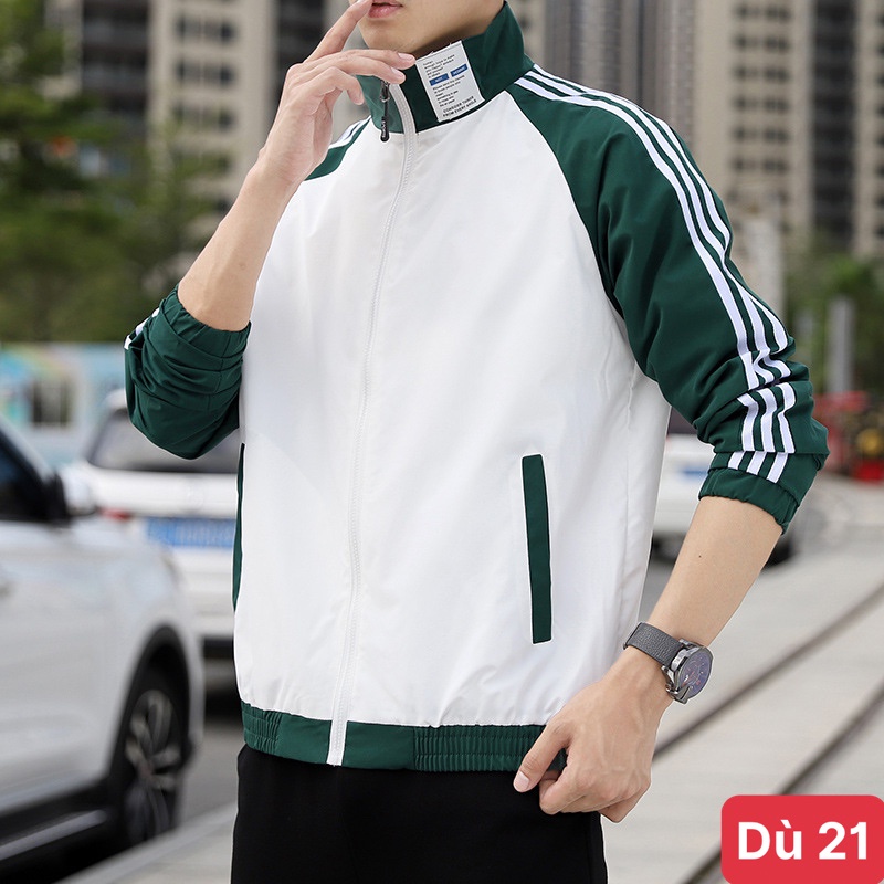 Áo khoác dù nam chất liệu dù gió 2 lớp cao cấp dáng from bóng chày bomber đẹp ADOSHOP2 Nhiều mẫu mới