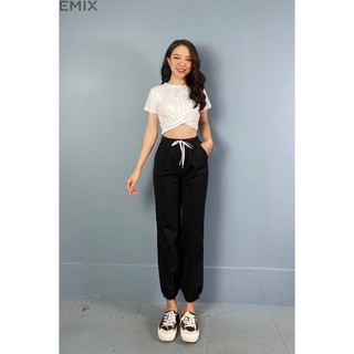 Quần thun 3 sọc bo chân EMIX