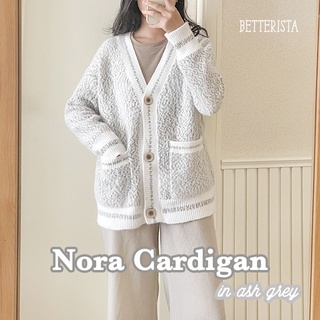 Áo Nora Cardigan len lông thỏ