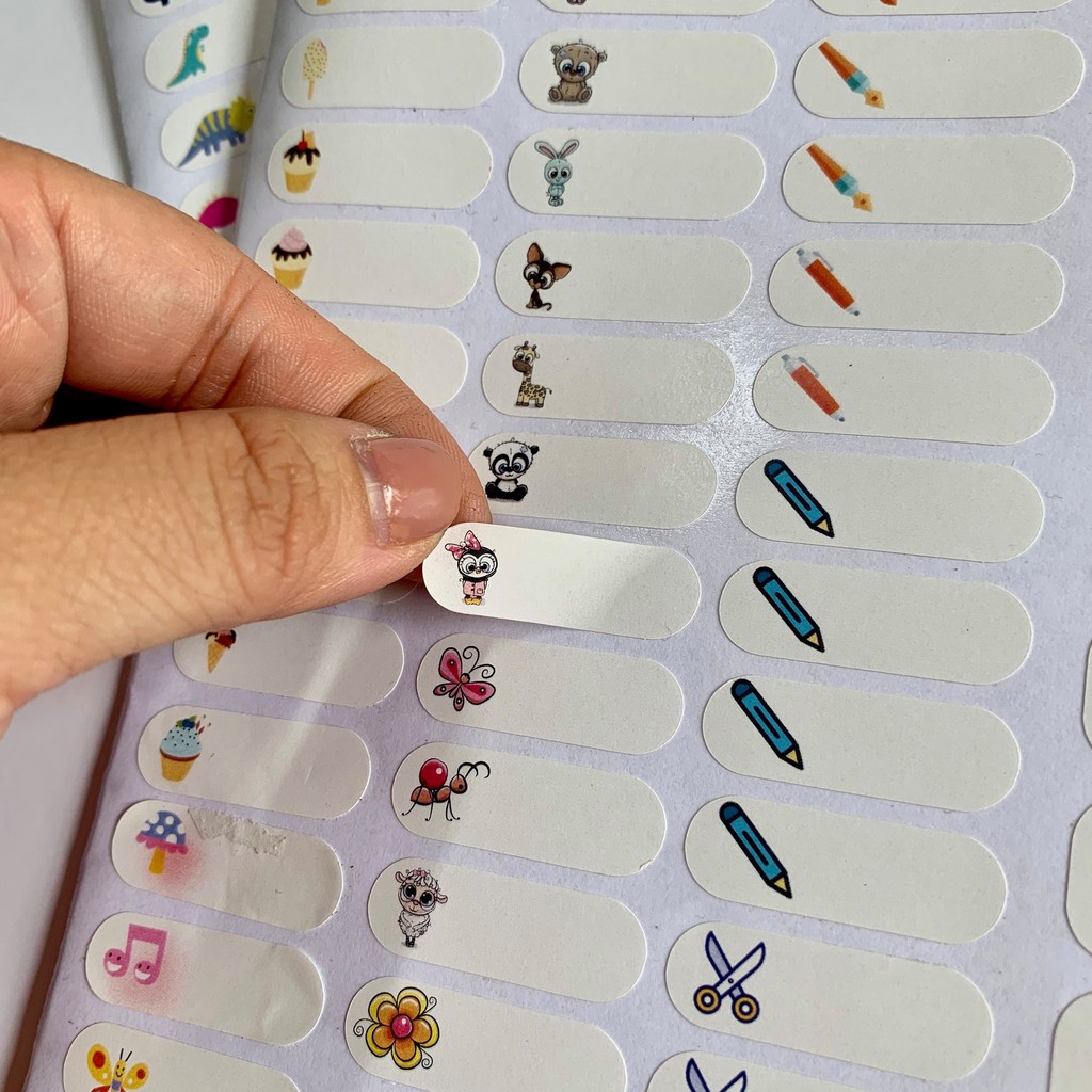 Sticker đánh dấu - ĐÃ IN SẴN TÊN