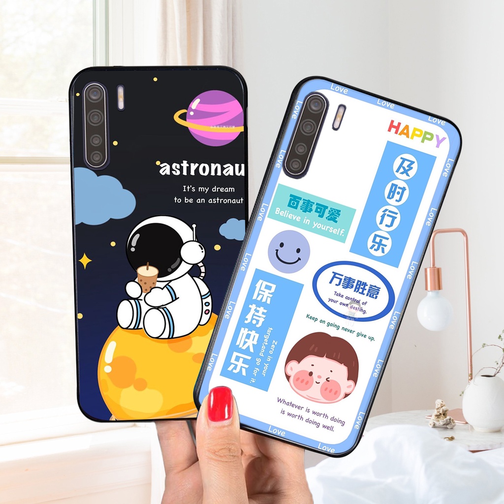 Ốp lưng Oppo A91 / RENO 3 / RENO 3 PRO in hình 3D GẤU cute be@r, soda, happy day cực hot ,thời thượng