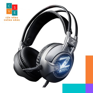 Tai Nghe Headphone Chuyên Gaming Có Dây ZIDLI V6 7.1 - Tai Phone Chụp Tai Led Chính Hãng