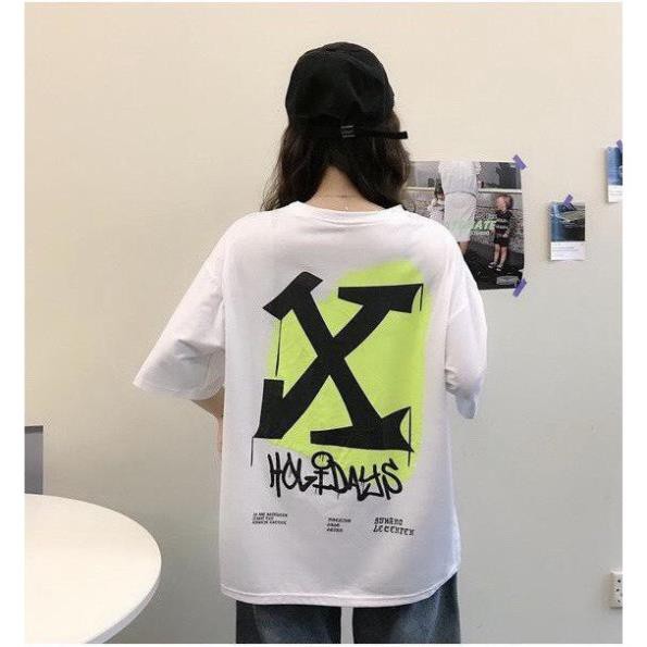 [Free Ship] Áo Phông Tay Lỡ Dáng Rộng Unisex Chữ X- Hàng Loại 1, Hot Trend, Mịn Thoáng Mát | BigBuy360 - bigbuy360.vn