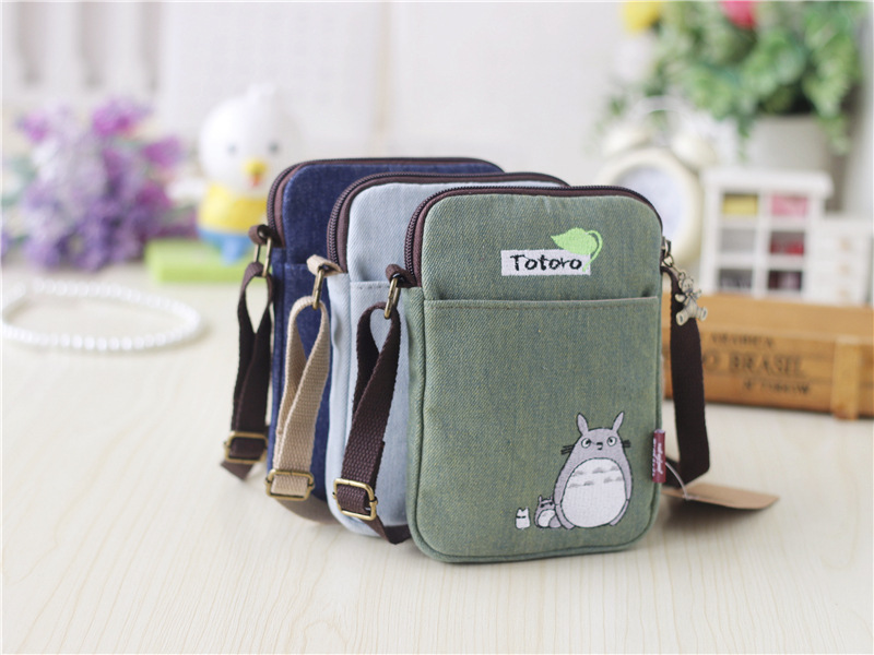 Túi Đeo Chéo In Hình Totoro Dễ Thương