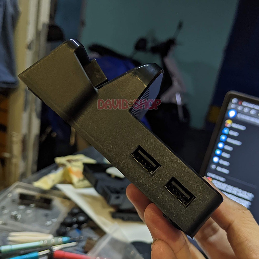 Vỏ dock mini hãng Aolion dùng mod mạch từ dock zin của Nintendo Switch OLED