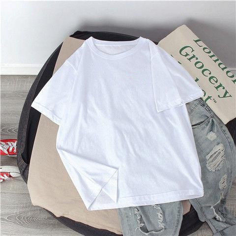 Áo Thun Tay Lửng Dáng Rộng Thời Trang Dành Cho Nam / Size S-3Xl