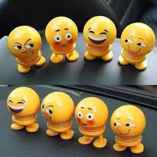 [SIÊU RẺ] XẢ HÀNG Thú Nhún Emojji con lắc lò xo - Siêu Chất - Siêu Vui Emoji