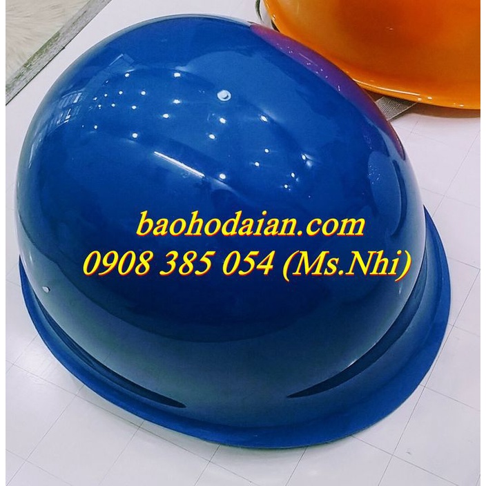 Nón bảo hộ lao động kiểu nhật màu xanh dương- Hình thật, Hàng sẵn