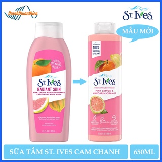 Sữa Tắm St.Ives Cam Chanh 650ml