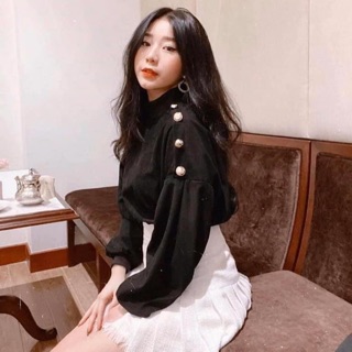 Chân váy xếp ly trắng yatchy skirt tí ngoan tingoan