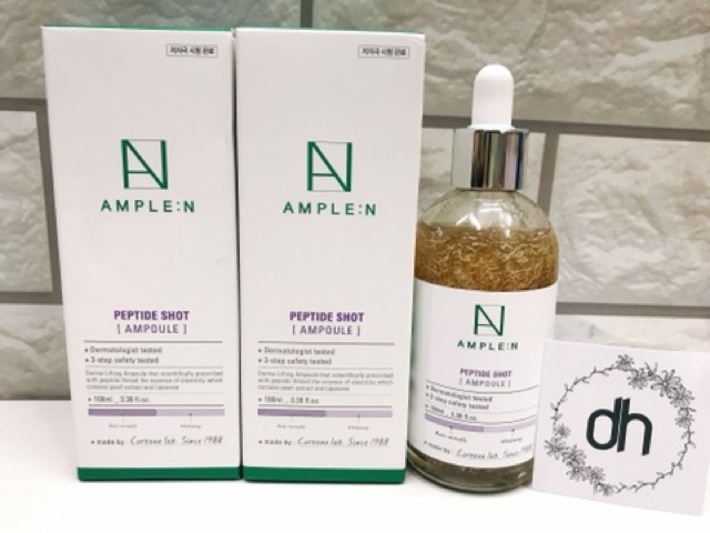 Tinh Chất Dưỡng Trắng Da căng bóng Chống Lão Hóa AMPLE:N PeptideShot Ampoule 100ml