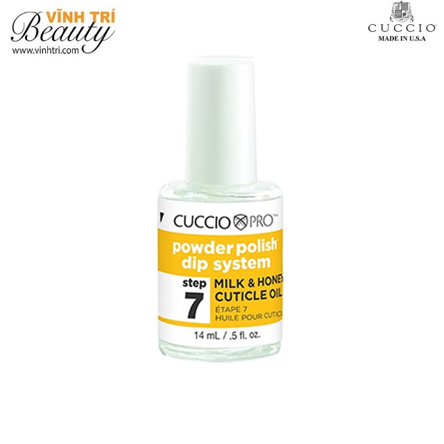 Bột nhúng Cuccio bước 7