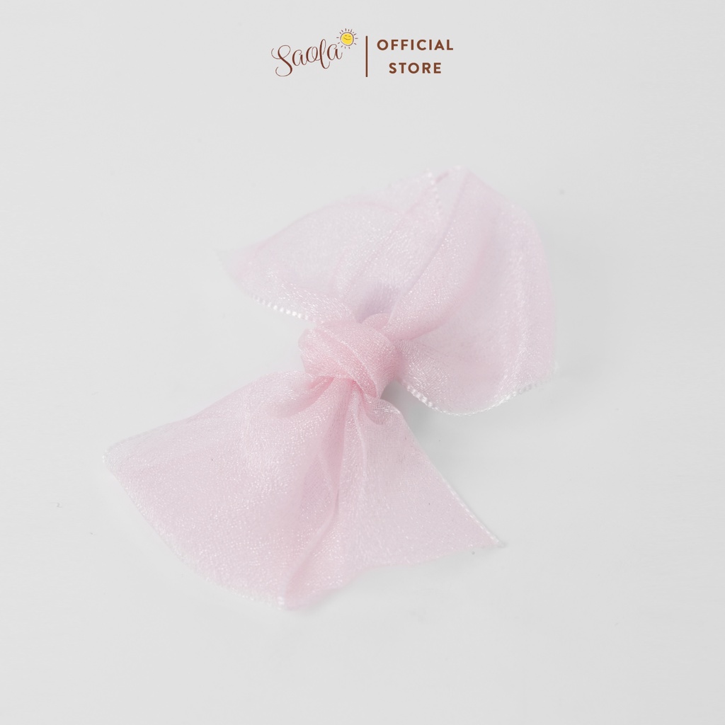 Kẹp Tóc Mái Handmade Xinh Xắn SAOLA KIDS CLOTHING HP007 Phong Cách Hàn Quốc