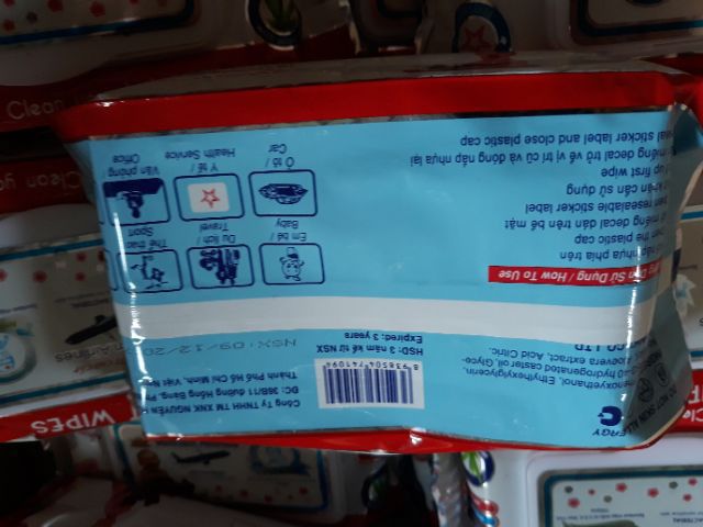 khăn ướt baby wipes