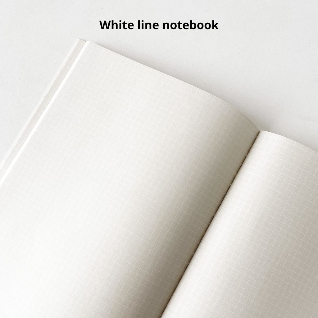 Vở white line đường kẻ trắng 80 trang 100gsm may gáy Crabit