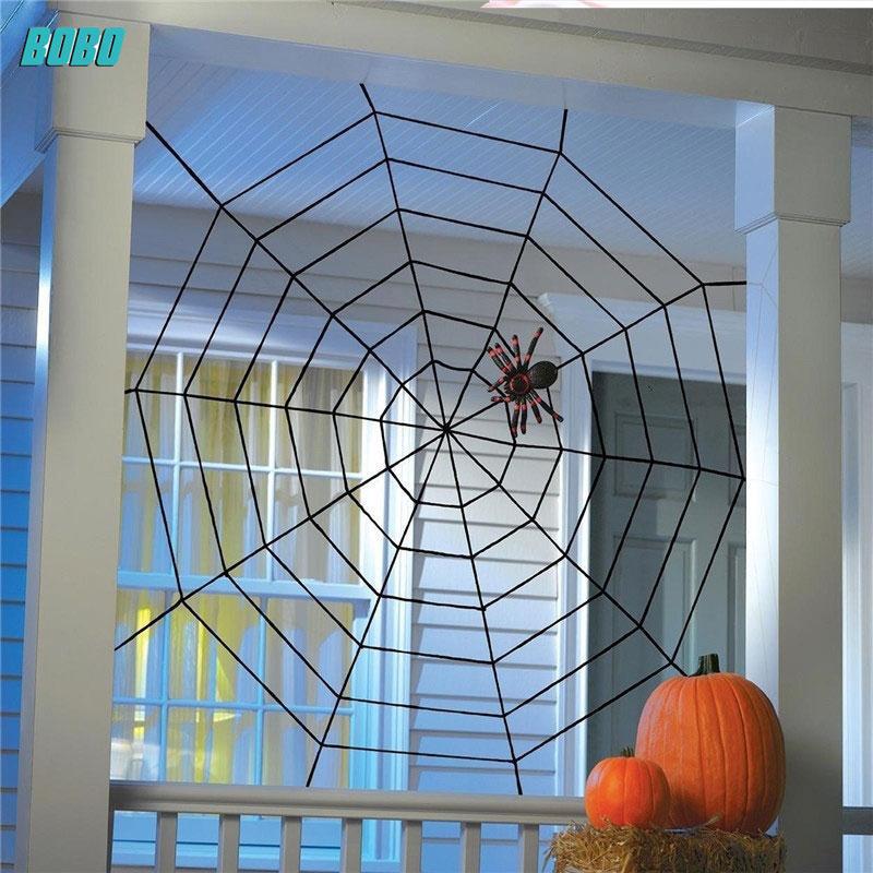 Mạng nhện nhân tạo phụ kiện trang trí Halloween