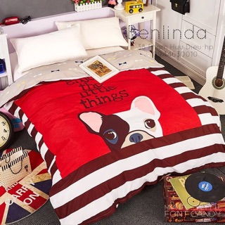 Vỏ chăn cotton lụa