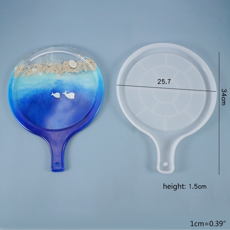Khuôn Silicone Làm Nhựa Resin Epoxy Diy