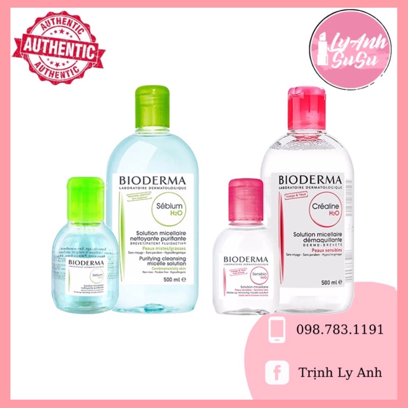 NƯỚC TẨY TRANG BIO EAU MICELLAIRE 500ml