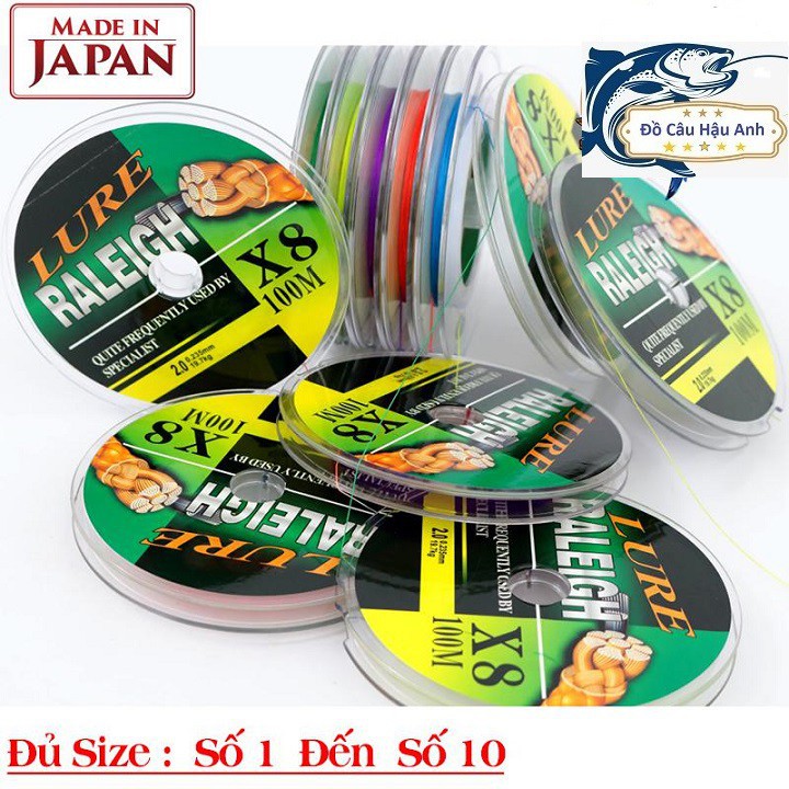 Dù câu cá PE Lure X8 - 7 màu mềm mịn cao cấp  hàng hót 22
