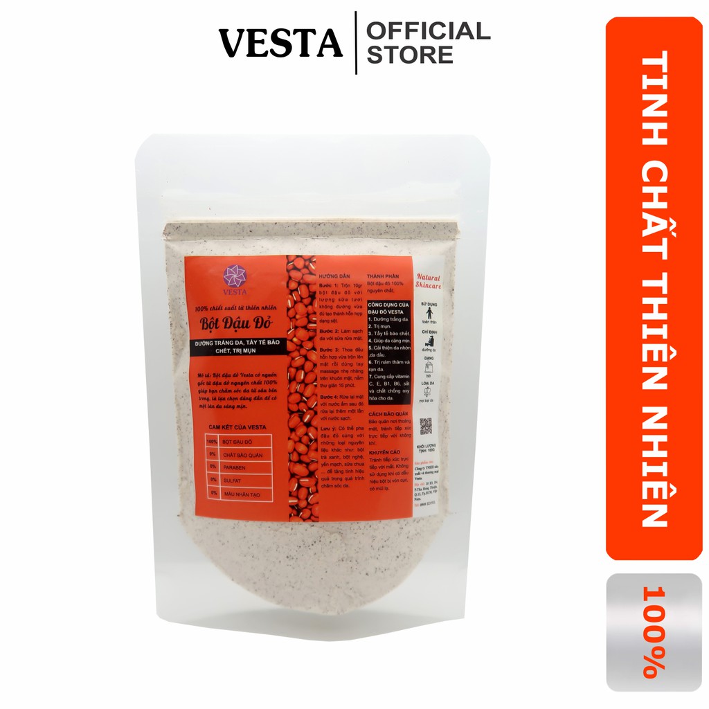 Bột Đậu Đỏ Nguyên Chất Vesta 100g | BigBuy360 - bigbuy360.vn