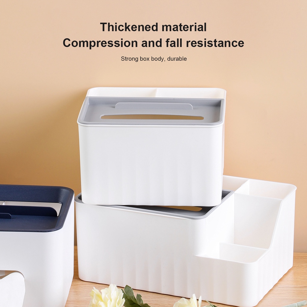 Hộp đựng khăn giấy JUJIAJIA đa năng cho phòng khách