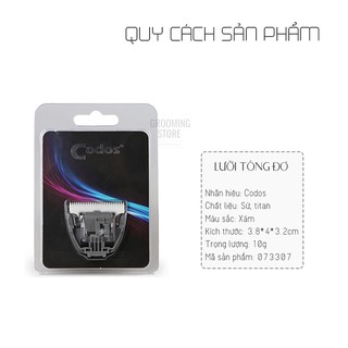 Lưỡi tông đơ Codos CP 6800/ Codos KP 3000 - Grooming Store