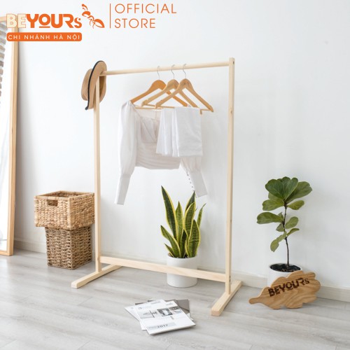 Giá Treo Quần Áo Gỗ BEYOURs  Single Hanger Size L Lắp Ráp Dễ Dàng - Nội Thất Phòng Ngủ