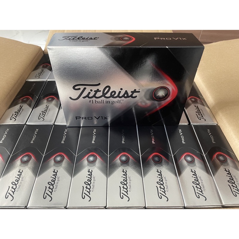 1 Hộp Bóng Golf Mới Titleist Pro V1x, New 2022