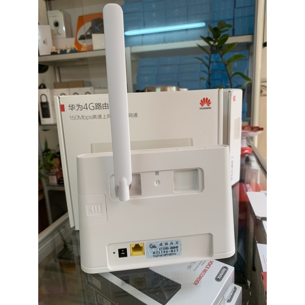 Bộ phát Wifi 3G/4G LTE Huawei B311-221 tốc độ 150Mbps - Hỗ Trợ 32 User - 1 WAN/LAN 1Gb