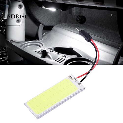 Set 2 đèn Led 6W T10 COB 36 Chip chuyên dụng cho xe hơi tàu thuyền