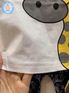 Bộ cotton hươu cao cổ