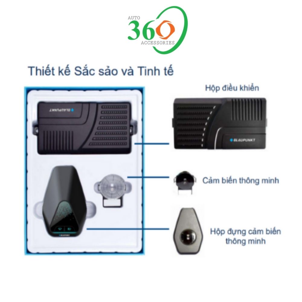 Cảm biến đèn pha tự động và gạt mưa tự động Blaupunkt IDA  lái xe nhàn như xe sang